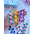 Crochet Flower Branch Pattern