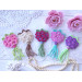 Crochet Mini Flower Bouquet Pattern PDF