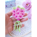 Crochet Mini Flower Bouquet Pattern PDF
