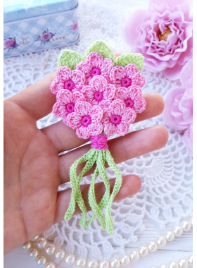 Crochet Mini Flower Bouquet Pattern PDF Crochet Mini Flower Bouquet Pattern PDF
