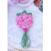 Crochet Mini Flower Bouquet Pattern PDF