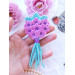 Crochet Mini Flower Bouquet Pattern PDF