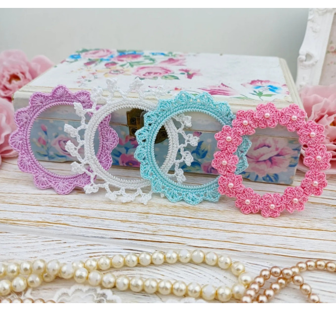Crochet Lace Frame Pattern PDF