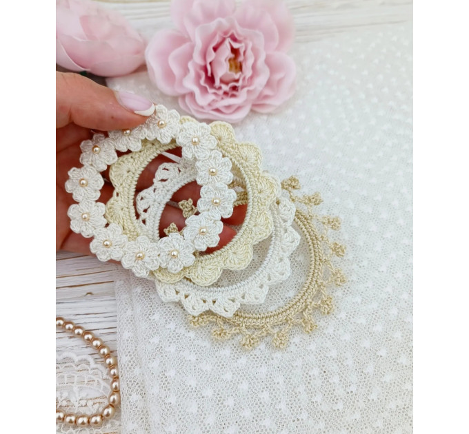 Crochet Lace Frame Pattern PDF