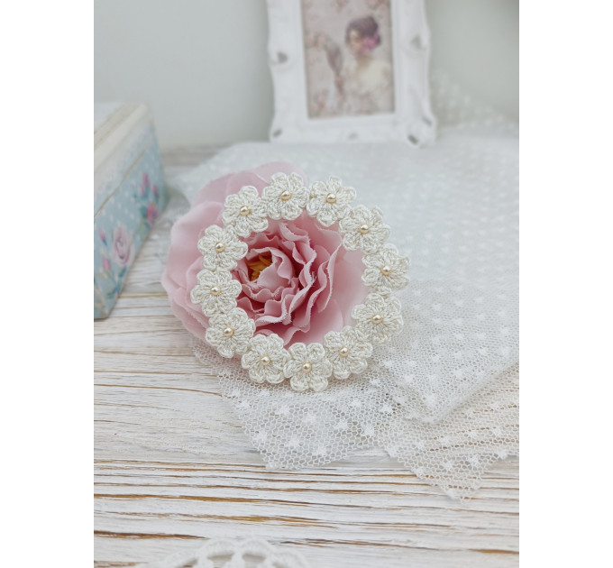 Crochet Lace Frame Pattern PDF