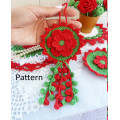 Crochet Floral Hanging Decor Pattern
