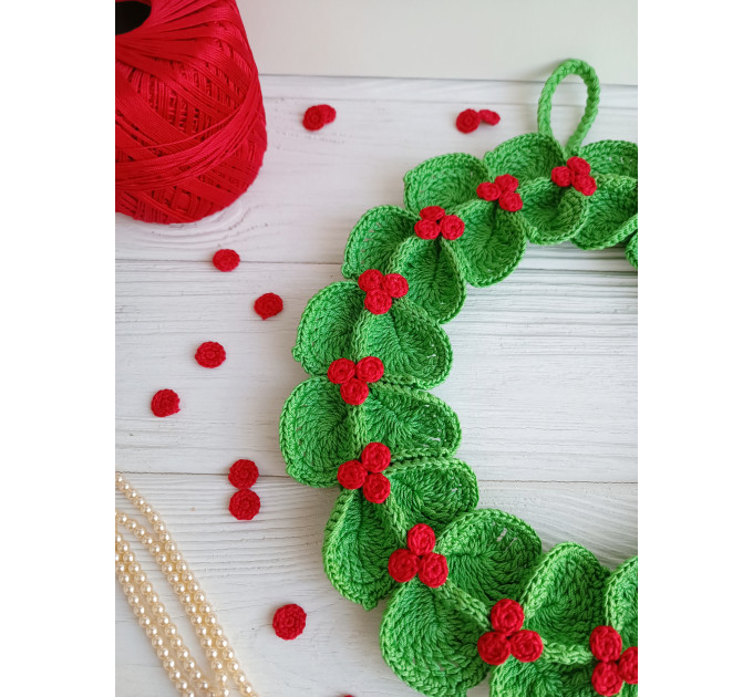 Crochet Christmas Wreath Pattern