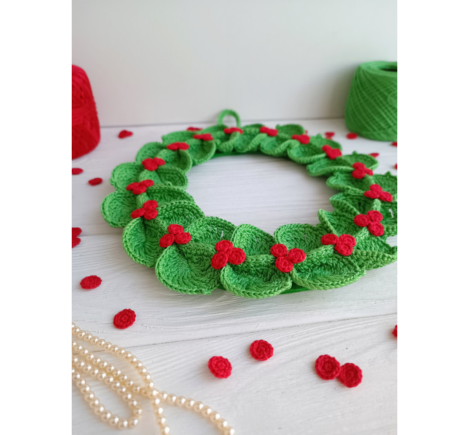 Crochet Christmas Wreath Pattern