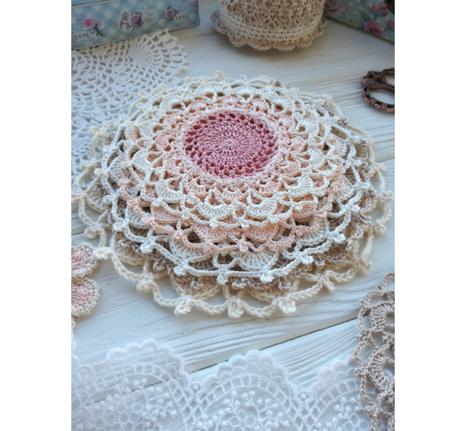 Crochet Christmas Doily Pattern