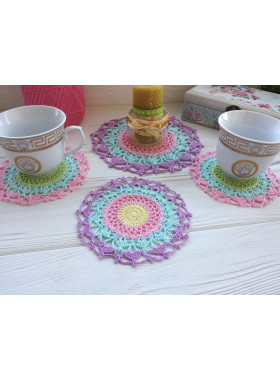 Crochet Christmas Doily Pattern PDF