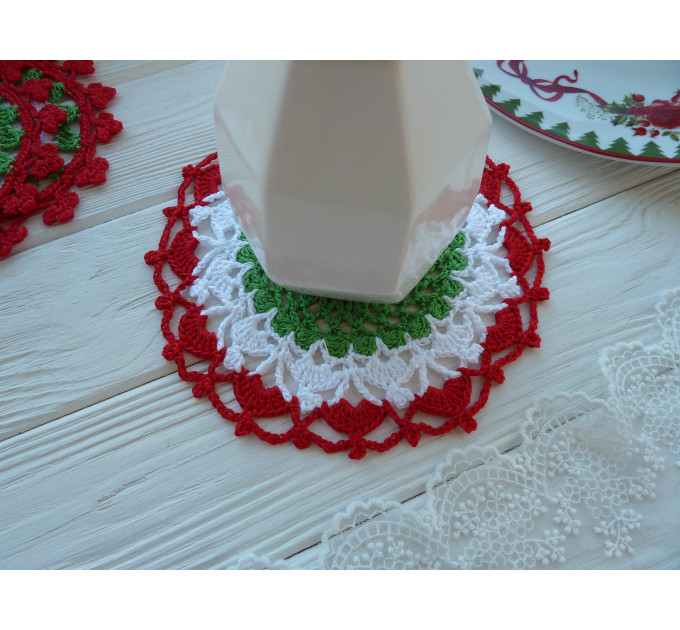 Crochet Christmas Doily Pattern
