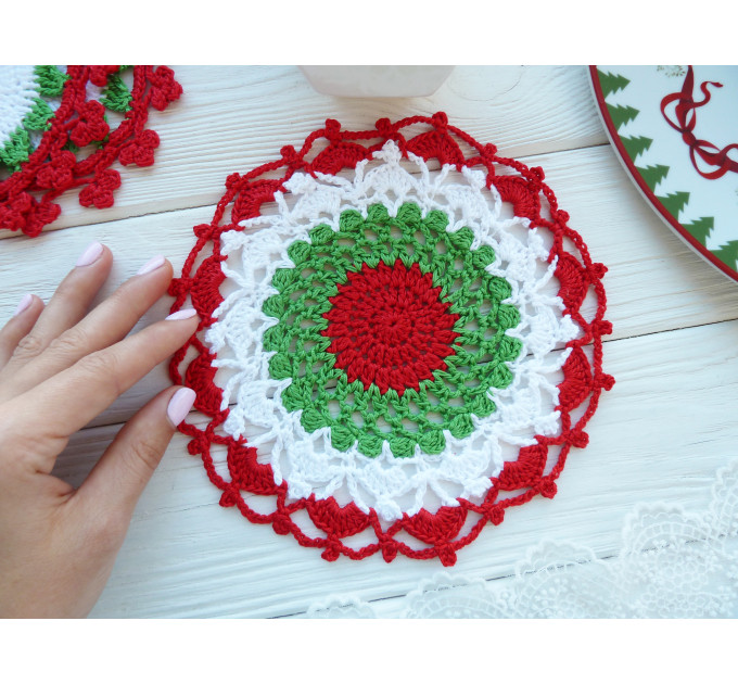 Crochet Christmas Doily Pattern