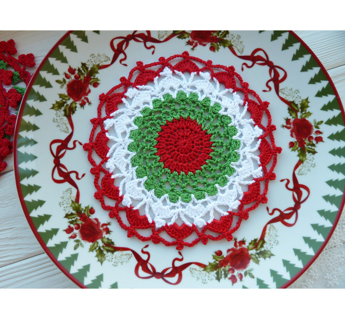 Crochet Christmas Doily Pattern