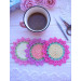 Crochet Christmas Coaster Pattern