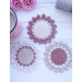 Crochet Christmas Coaster Pattern