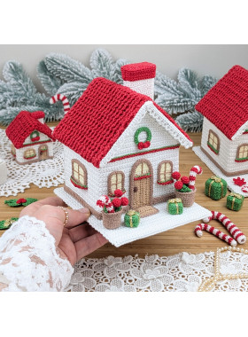 Crochet Christmas House Pattern PDF Crochet Christmas House Pattern PDF