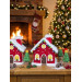 Crochet Christmas Village House and Trees PDF Pattern