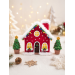 Crochet Christmas Village House and Trees PDF Pattern