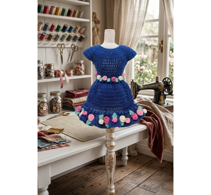 Crochet Miniature Dress Pattern