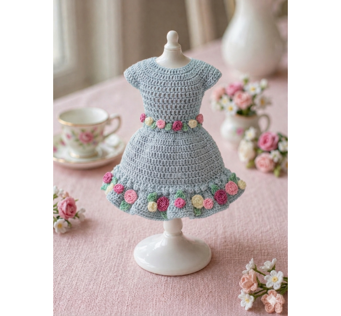 Crochet Miniature Dress Pattern