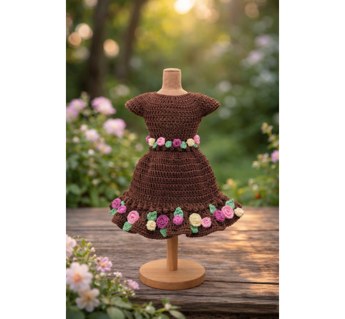 Crochet Miniature Dress Pattern