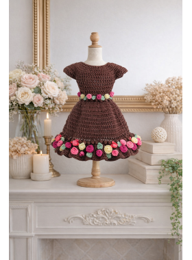 Crochet Miniature Dress Pattern PDF Crochet Miniature Dress Pattern PDF