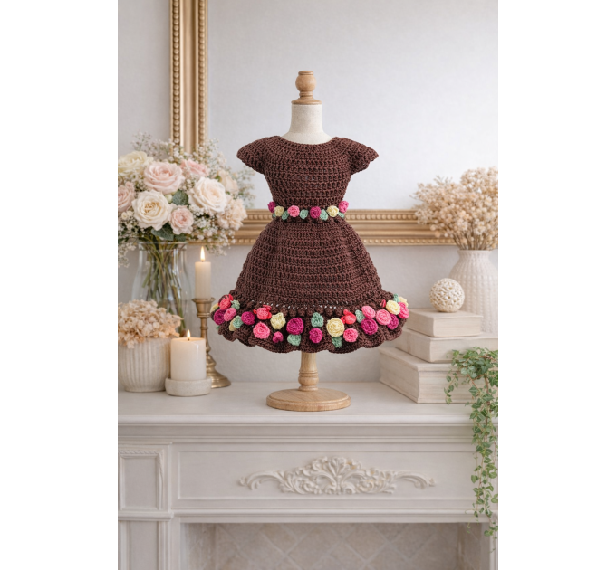 Crochet Miniature Dress Pattern