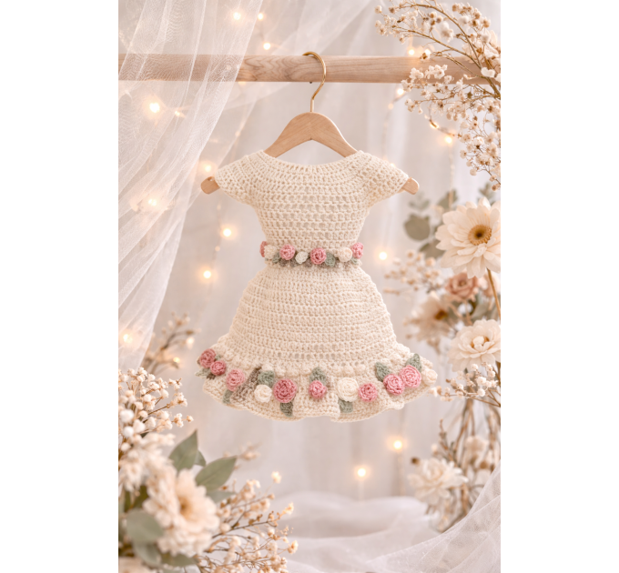 Crochet Miniature Dress Pattern