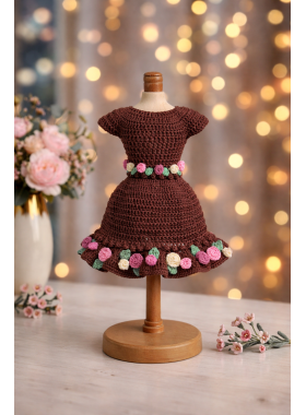 Crochet Miniature Dress Pattern PDF Crochet Miniature Dress Pattern PDF