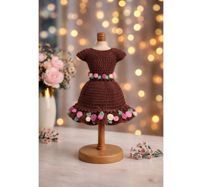 Crochet Miniature Dress Pattern