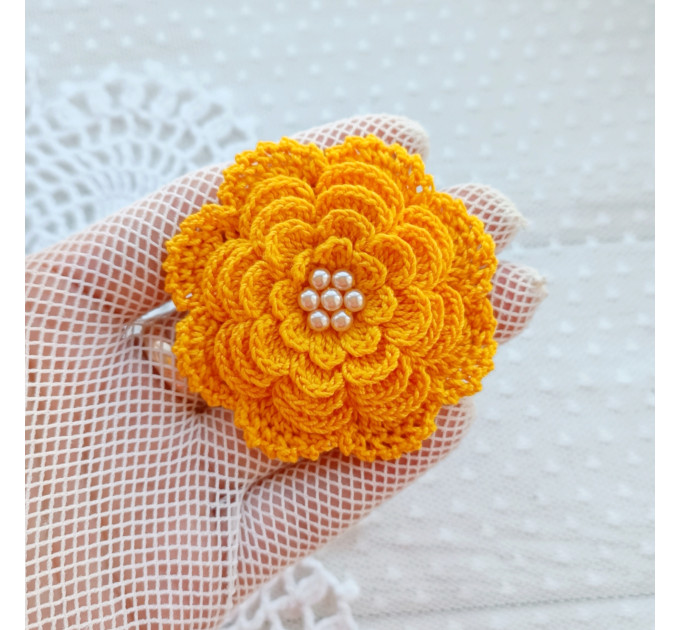 Multilayer Crochet Flower Pattern