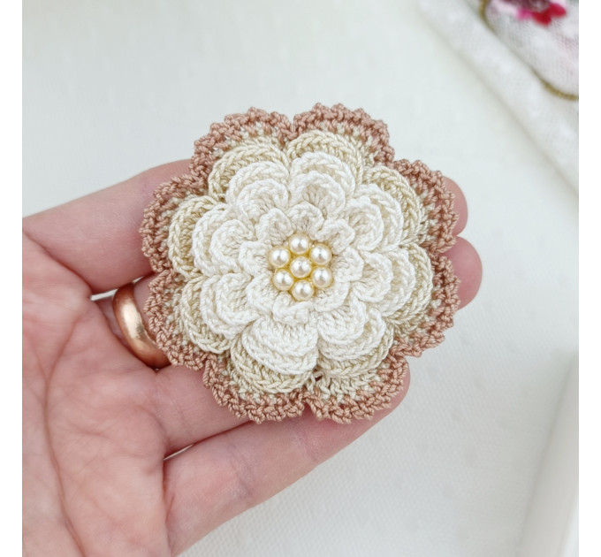 Multilayer Crochet Flower Pattern