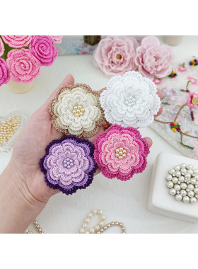 Multilayer Crochet Flower Pattern PDF Multilayer Crochet Flower Pattern PDF