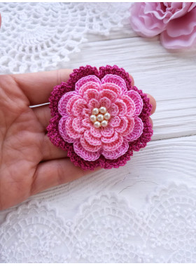 Multilayer Crochet Flower Pattern PDF Multilayer Crochet Flower Pattern PDF