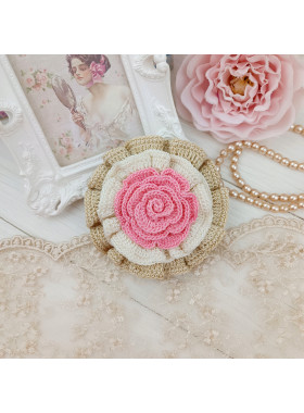 Layered Rose Crochet Flower Pattern PDF Layered Rose Crochet Flower Pattern PDF