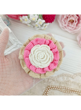 Layered Rose Crochet Flower Pattern PDF Layered Rose Crochet Flower Pattern PDF