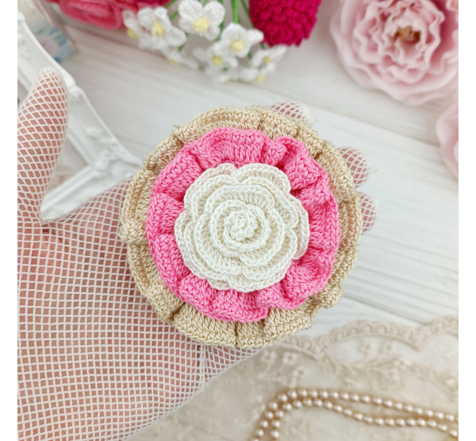 Layered Rose Crochet Flower Pattern