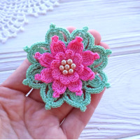 Elegant Crochet Flower Pattern PDF