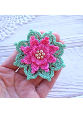 Elegant Crochet Flower Pattern PDF Elegant Crochet Flower Pattern PDF