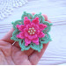 Elegant Crochet Flower Pattern