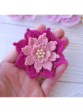 Elegant Crochet Flower Pattern PDF Elegant Crochet Flower Pattern PDF