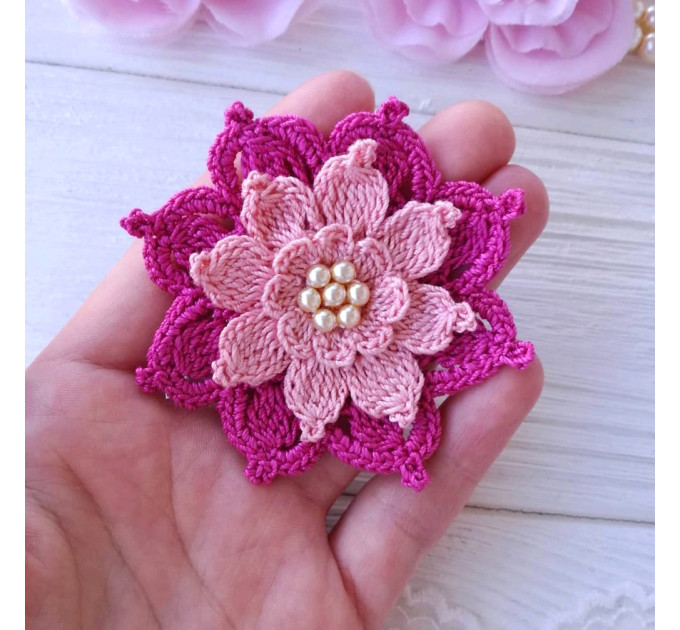 Elegant Crochet Flower Pattern
