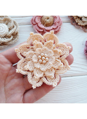 Elegant Crochet Flower Pattern PDF Elegant Crochet Flower Pattern PDF