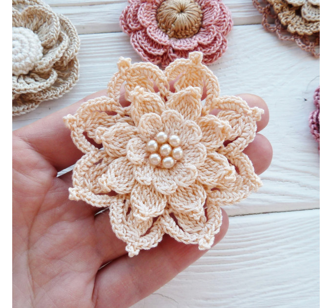 Elegant Crochet Flower Pattern