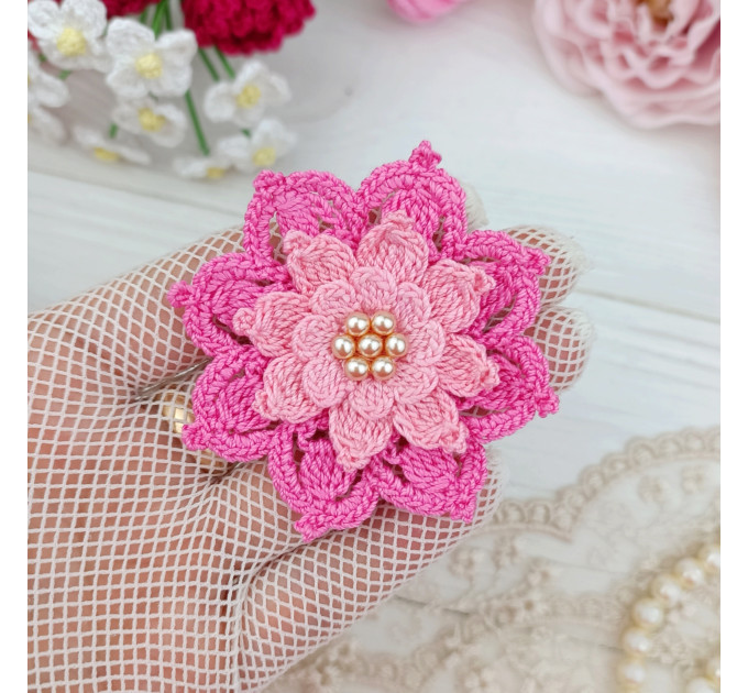 Elegant Crochet Flower Pattern