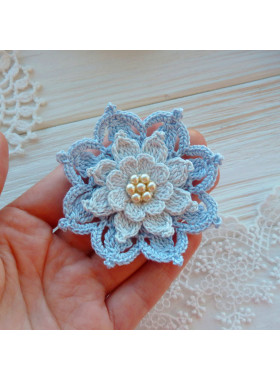 Elegant Crochet Flower Pattern PDF Elegant Crochet Flower Pattern PDF