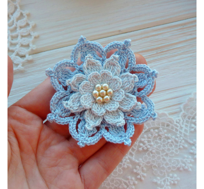 Elegant Crochet Flower Pattern