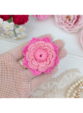 Crochet Floral Appliqué Pattern PDF Crochet Floral Appliqué Pattern PDF