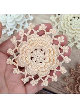 Layered Crochet Flower Pattern PDF Layered Crochet Flower Pattern PDF