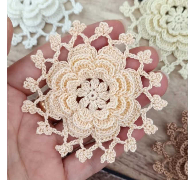 Layered Crochet Flower Pattern